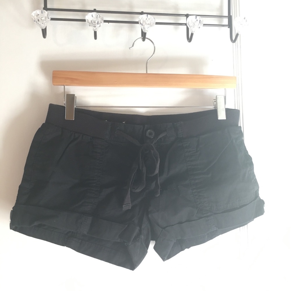 Black shorts